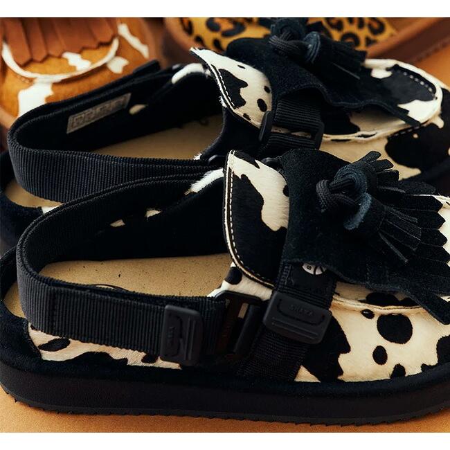 SHAKA シャカ SK-339 キルトタッセル付きミュールサンダル MOC MULE TASSEL COWHAIR |  | 04