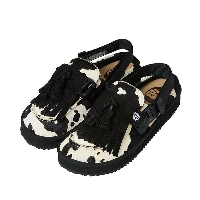 SHAKA シャカ SK-339 キルトタッセル付きミュールサンダル MOC MULE TASSEL COWHAIR |  | 07