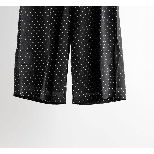 SOIL ソイル NSL26055 80s COTTON VOILE DOT PRINT WIDE EASY PANTS ドットイージーパンツ |  | 10