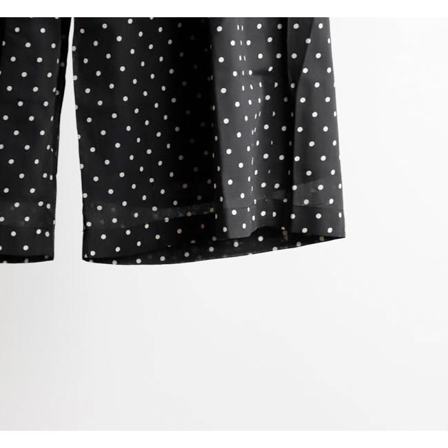 SOIL ソイル NSL26055 80s COTTON VOILE DOT PRINT WIDE EASY PANTS ドットイージーパンツ |  | 11