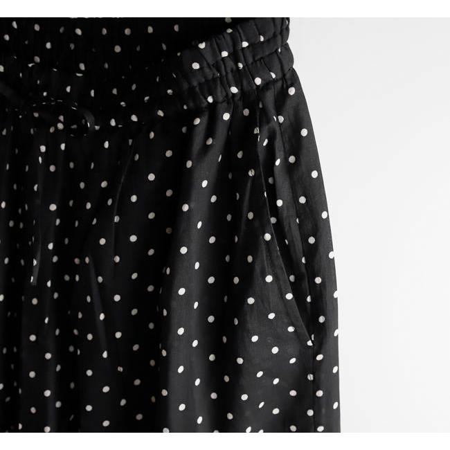 SOIL ソイル NSL26055 80s COTTON VOILE DOT PRINT WIDE EASY PANTS ドットイージーパンツ |  | 09