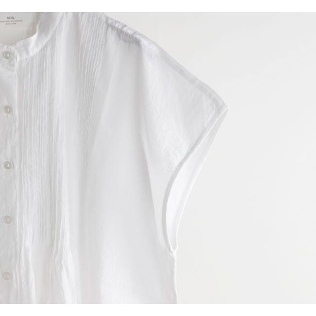 SOIL ソイル NSL26022 BANDED COLLAR FRENCH/SL PINTUCK SHIRT バンドカラーピンタックシャツ |  | 12