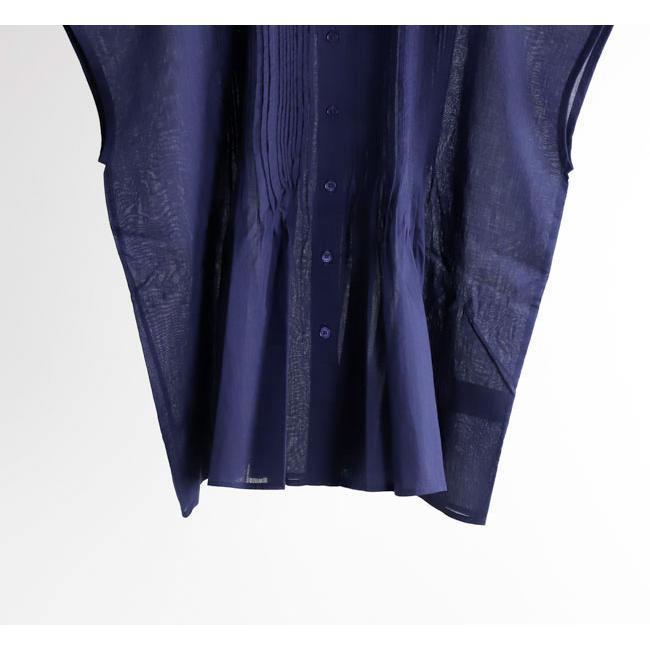 SOIL ソイル NSL26022 BANDED COLLAR FRENCH/SL PINTUCK SHIRT バンドカラーピンタックシャツ |  | 15