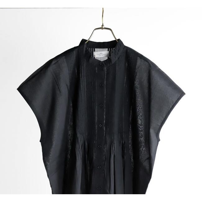 SOIL ソイル NSL26022 BANDED COLLAR FRENCH/SL PINTUCK SHIRT バンドカラーピンタックシャツ |  | 18
