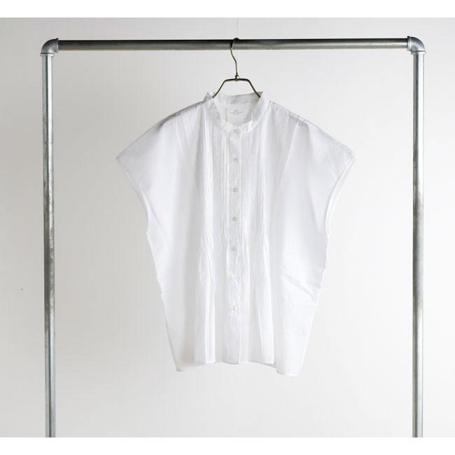 SOIL ソイル NSL26022 BANDED COLLAR FRENCH/SL PINTUCK SHIRT バンドカラーピンタックシャツ |  | 07