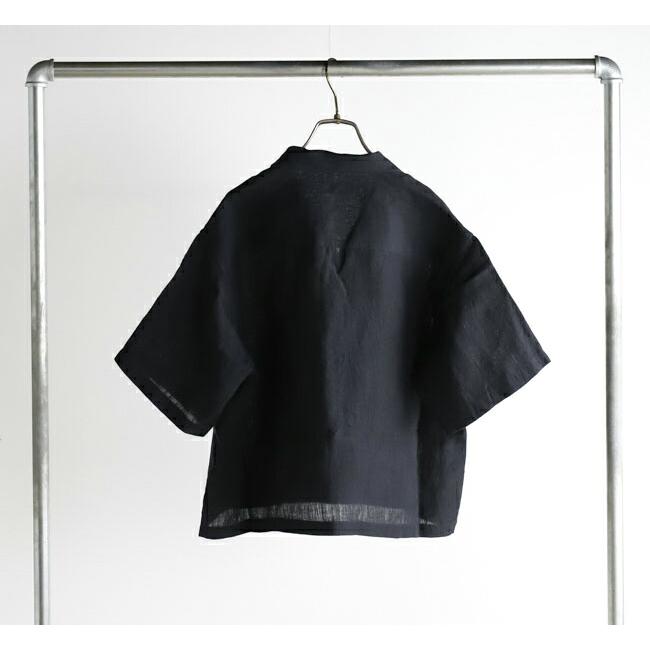 SOIL ソイル INSL26311/26301 60s LINEN/ GINGHAM CHECK/ OPEN COLLAR SHIRTS リネンオープンカラーシャツ |  | 07