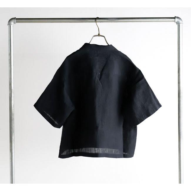 SOIL ソイル INSL26311/26301 60s LINEN/ GINGHAM CHECK/ OPEN COLLAR SHIRTS リネンオープンカラーシャツ |  | 08