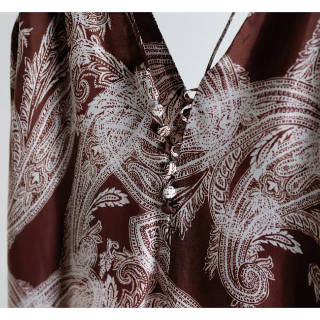 SACRA サクラ PAISLEY ALL IN ONE ペイズリー サロペット