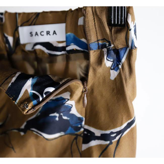 SALE30%OFF //SACRA サクラ 125519123 AUTUMN FLORA SKIRT ナローラインスカート |  | 10