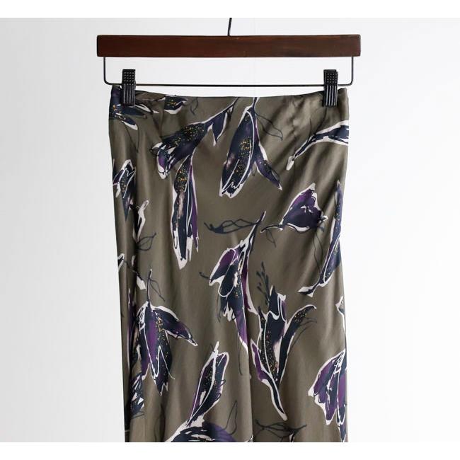SALE30%OFF //SACRA サクラ 125519123 AUTUMN FLORA SKIRT ナローラインスカート |  | 12
