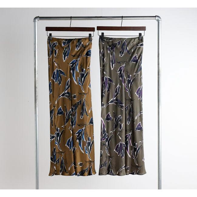 SALE30%OFF //SACRA サクラ 125519123 AUTUMN FLORA SKIRT ナローラインスカート |  | 05