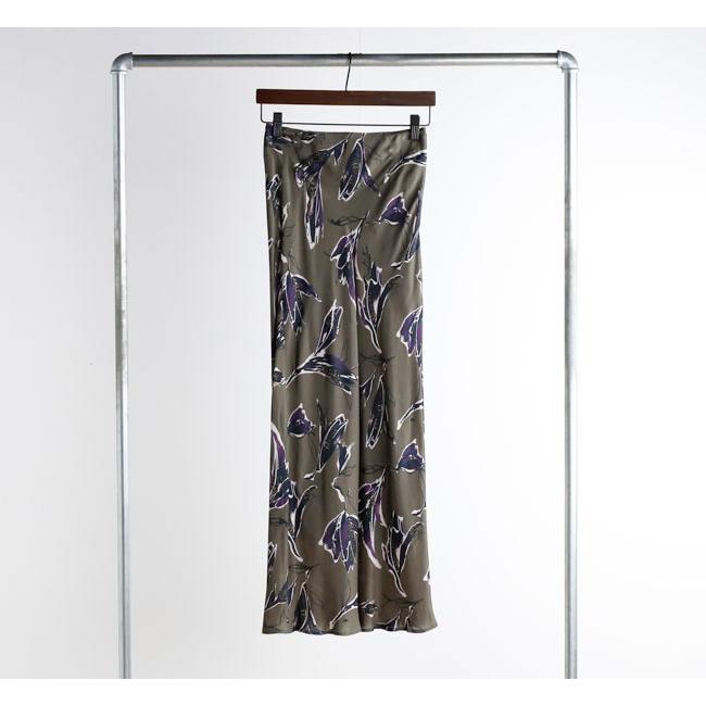 SALE30%OFF //SACRA サクラ 125519123 AUTUMN FLORA SKIRT ナローラインスカート |  | 07