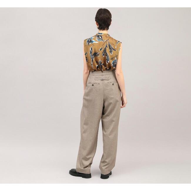 SALE40%OFF //SACRA サクラ 125515112 テーパードパンツ H.COUNT WORSTED SERGE PANTS |  | 01