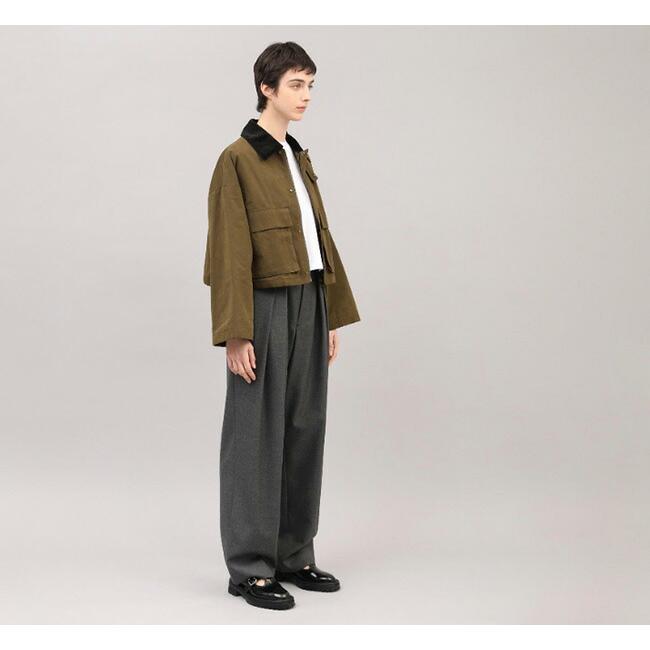 SALE40%OFF //SACRA サクラ 125515112 テーパードパンツ H.COUNT WORSTED SERGE PANTS |  | 02
