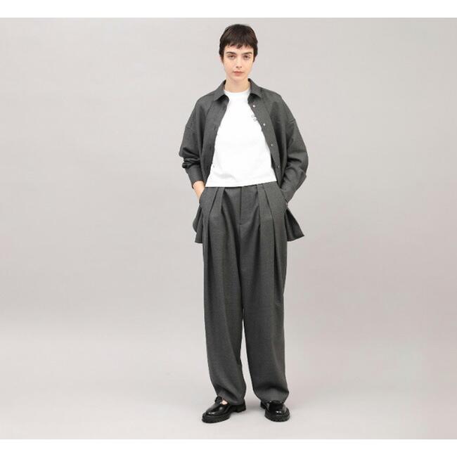 SALE30%OFF //SACRA サクラ 125515112 テーパードパンツ H.COUNT WORSTED SERGE PANTS |  | 03