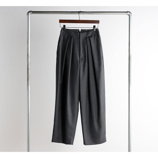 SALE30%OFF //SACRA サクラ 125515112 テーパードパンツ H.COUNT WORSTED SERGE PANTS |  | 06