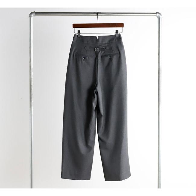 SALE40%OFF //SACRA サクラ 125515112 テーパードパンツ H.COUNT WORSTED SERGE PANTS |  | 07