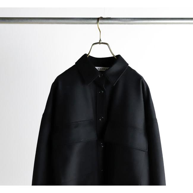 SALE30%OFF //SACRA サクラ 125512071 クロップドシャツジャケット H