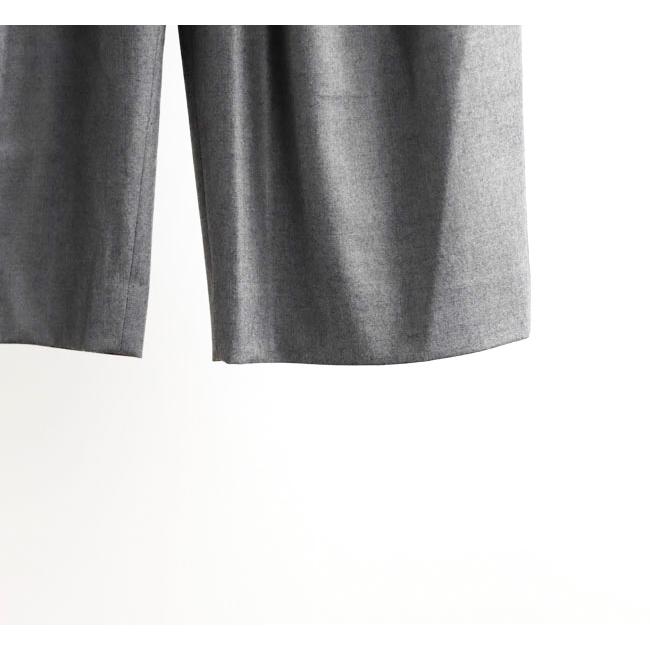 SALE40%OFF //SACRA サクラ 125610112 スーパーファインフラノウール ワイドテーパードパンツ SUPER FINE FLANNEL PANTS |  | 12