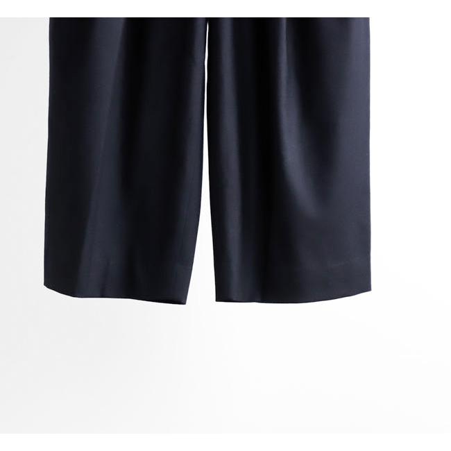 SALE40%OFF //SACRA サクラ 125610112 スーパーファインフラノウール ワイドテーパードパンツ SUPER FINE FLANNEL PANTS |  | 14