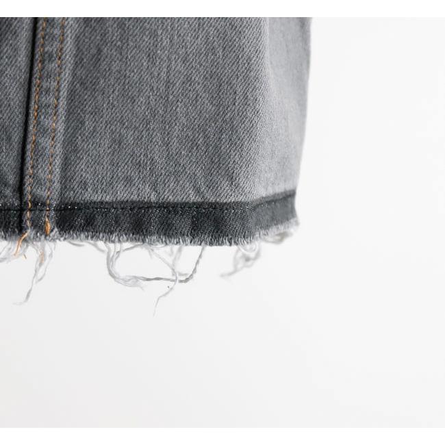 SACRA サクラ 126104032 クロップドデニムジャケット グレー AUTHENTIC DENIM JACKET |  | 10