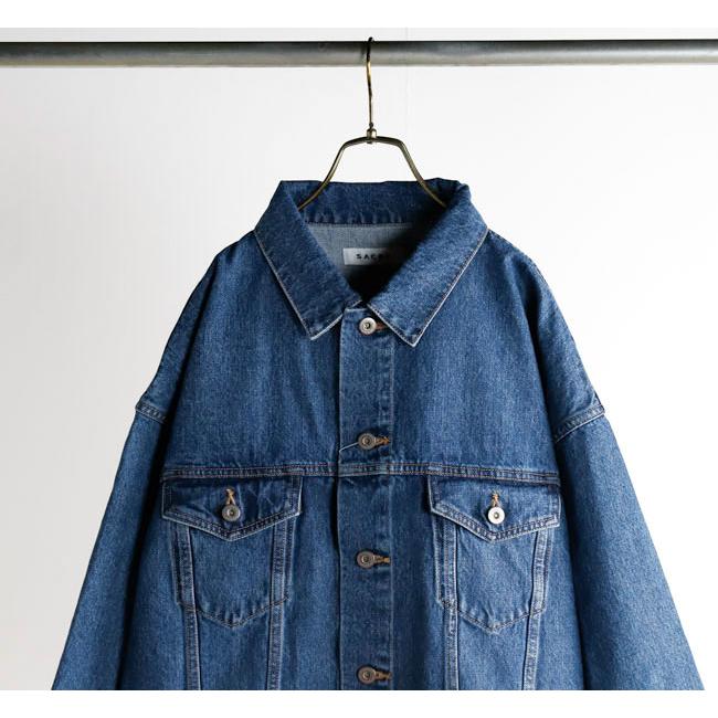 SACRA サクラ 126104031 クロップドデニムジャケット ネイビー AUTHENTIC DENIM JACKET |  | 05