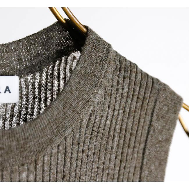 SACRA サクラ 126133081 メランジ リブトップ LI/PL MELANGE-RIB TOP |  | 15