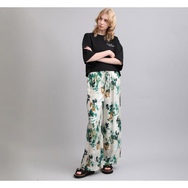 SACRA サクラ 126115112 ブラードフローラパンツ BLURRED FLORA PANTS |  | 01