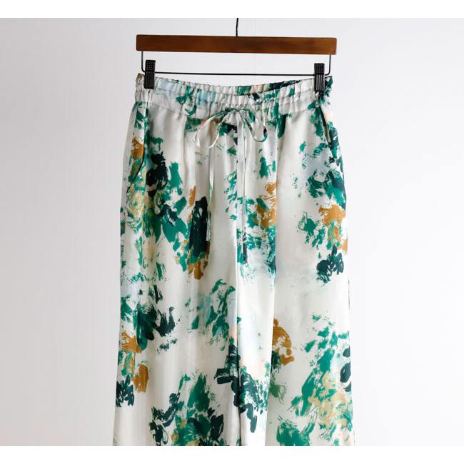 SACRA サクラ 126115112 ブラードフローラパンツ BLURRED FLORA PANTS |  | 05
