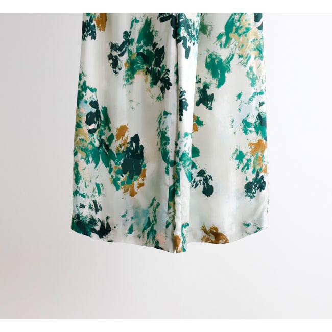 SACRA サクラ 126115112 ブラードフローラパンツ BLURRED FLORA PANTS |  | 06