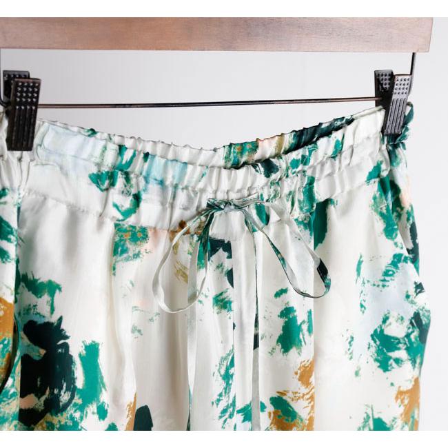 SACRA サクラ 126115112 ブラードフローラパンツ BLURRED FLORA PANTS |  | 08