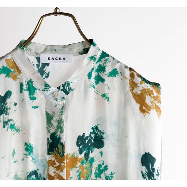 SACRA サクラ 126115071 ブラードフローラトップ BLURRED FLORA TOP |  | 07
