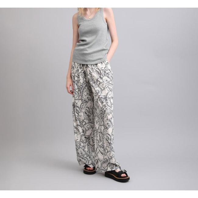 SACRA サクラ 126115112 ブラードフローラパンツ BLURRED FLORA PANTS | 