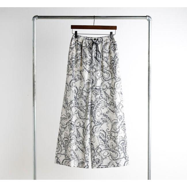 SACRA サクラ 126115112 ブラードフローラパンツ BLURRED FLORA PANTS |  | 04
