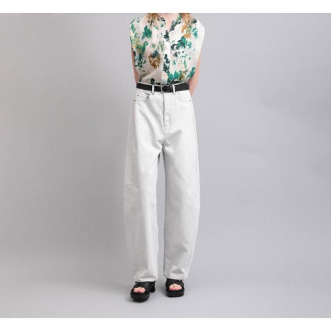 SACRA サクラ 126118111 カラーデニムパンツ SURFACE DYE DENIM PANTS | 