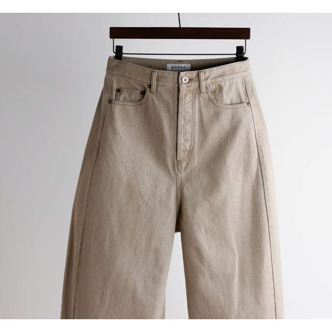 SACRA サクラ 126118111 カラーデニムパンツ SURFACE DYE DENIM PANTS |  | 14