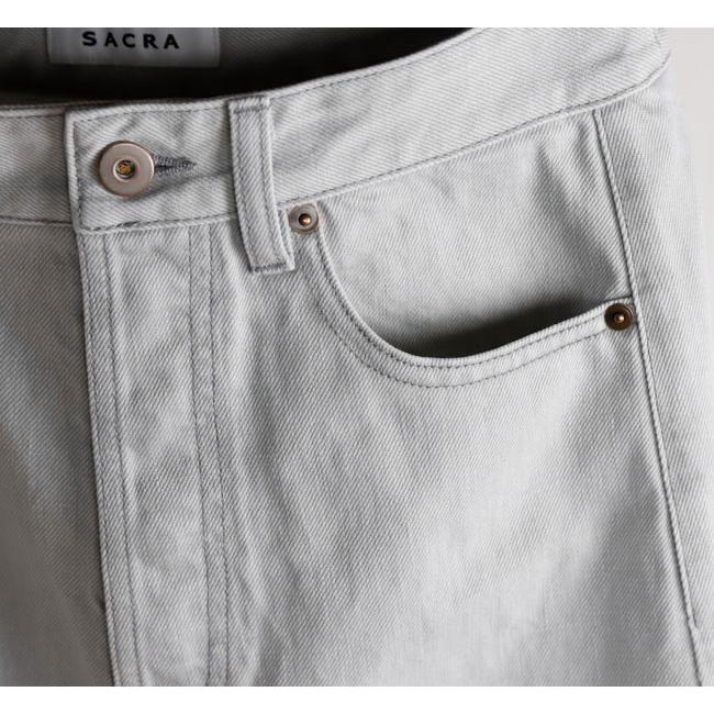 SACRA サクラ 126118111 カラーデニムパンツ SURFACE DYE DENIM PANTS |  | 09