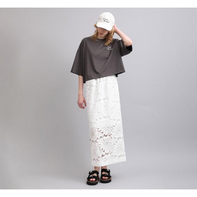 SACRA サクラ 126113122 ラッセルレース スカート LEAF RASCHEL LACE SKIRT |  | 01