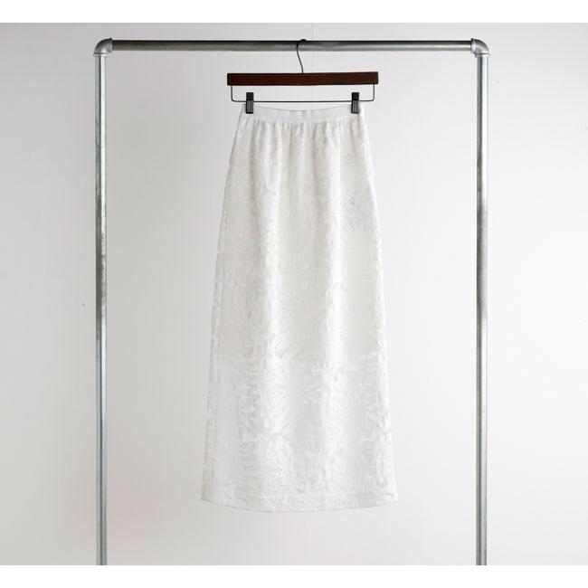 SACRA サクラ 126113122 ラッセルレース スカート LEAF RASCHEL LACE SKIRT |  | 04