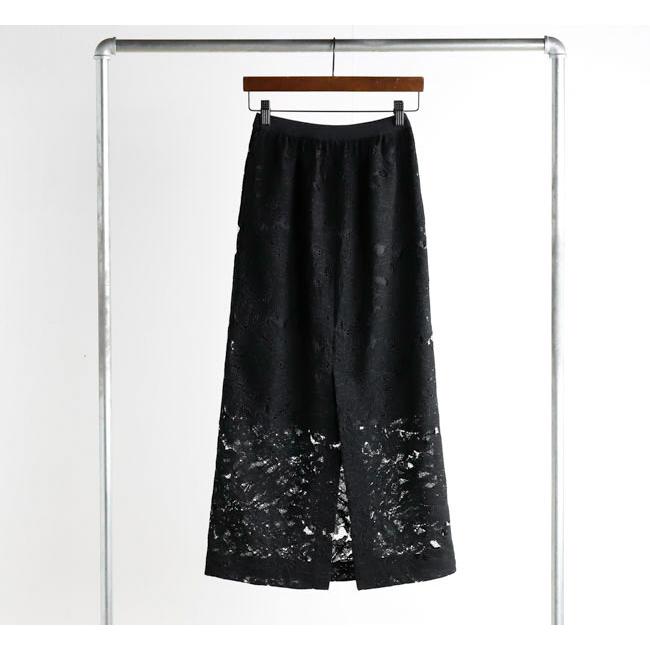 SACRA サクラ 126113122 ラッセルレース スカート LEAF RASCHEL LACE SKIRT |  | 06