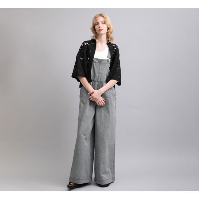 SACRA サクラ 126113071 ラッセルレース クロップドシャツ LEAF RASCHEL LACE CROPPED SHIRT |  | 02