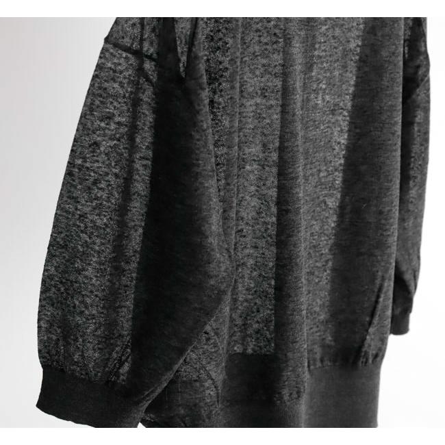 SACRA サクラ 126131081 メランジ ポロカーディガン LI/PL MELANGE POLO CARDIGAN |  | 16