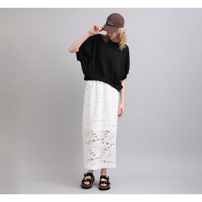 SACRA サクラ 126145091 ダブルニット カットソートップ DOUBLE KNITTED CLOTH TOP |  | 02