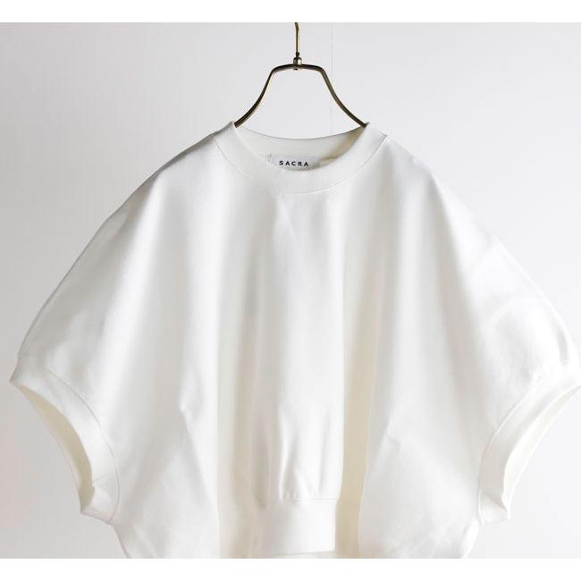 SACRA サクラ 126145091 ダブルニット カットソートップ DOUBLE KNITTED CLOTH TOP |  | 09