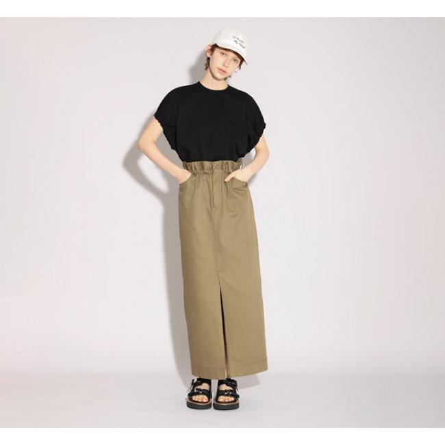 SACRA サクラ 126219121 チノ タイトスカート H.COUNT CHINO CLOTH SKIRT | 