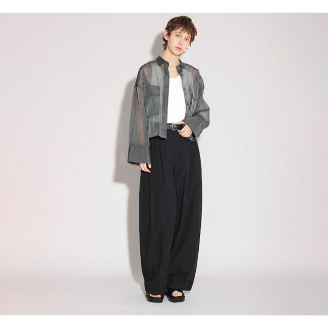 SACRA サクラ 126209112 コットン カービーパンツ H.COUNT COTTON TUMBLE PANTS |  | 01