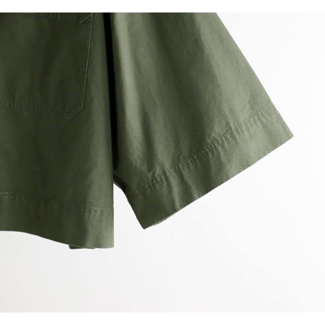 SACRA サクラ 126208071 コットンホースクロス クロップドミリタリーシャツ COTTON HORSE CLOTH CROPPED SHIRT |  | 10