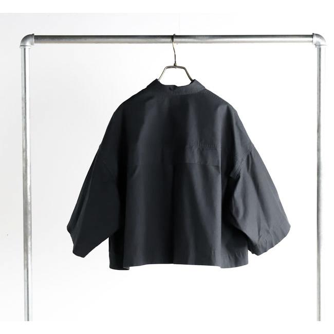 SACRA サクラ 126208071 コットンホースクロス クロップドミリタリーシャツ COTTON HORSE CLOTH CROPPED SHIRT |  | 07