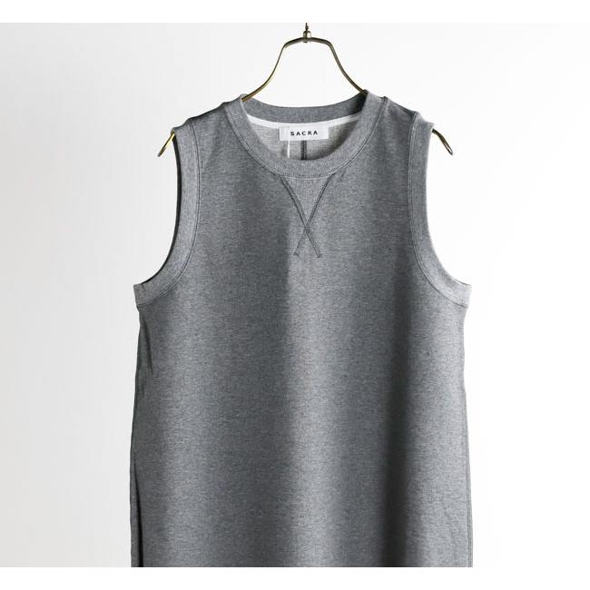 SACRA サクラ 126240041 ミニ裏毛カットソーワンピース EXTRA FINE FLEECE OP |  | 08