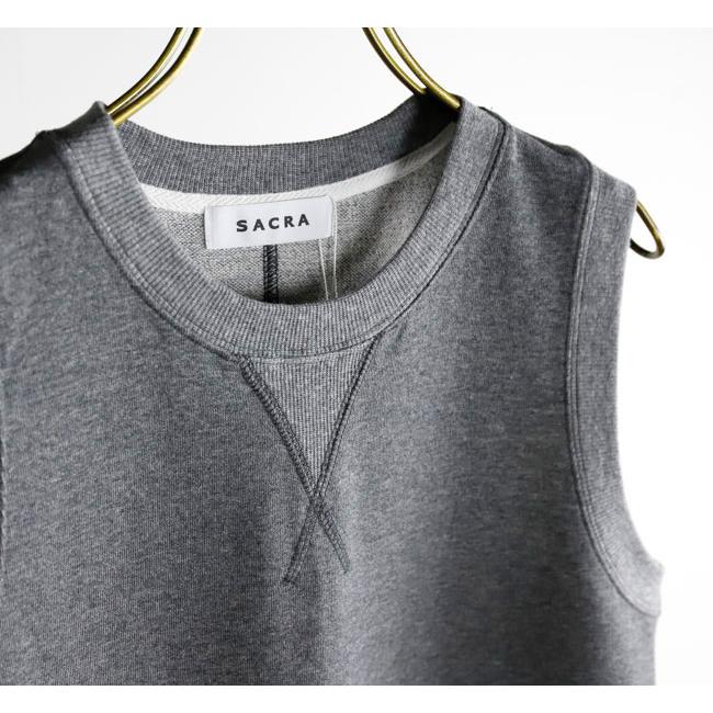 SACRA サクラ 126240041 ミニ裏毛カットソーワンピース EXTRA FINE FLEECE OP |  | 09